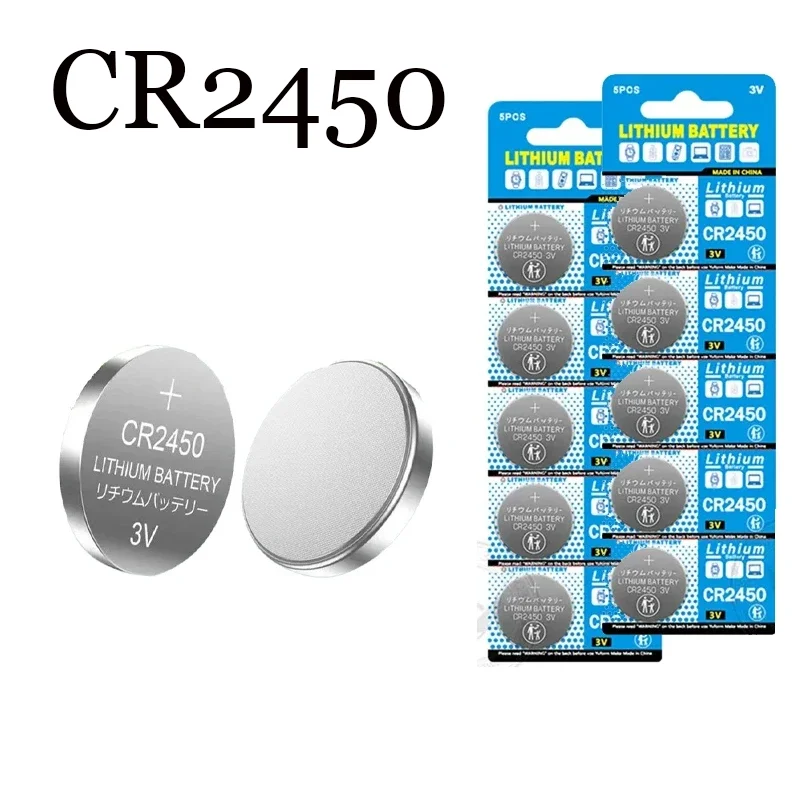 

CR2450 батарейка для часов KCR2450 5029LC LM2450 DL2450 ECR2450 BR2450 CR 2450 3 в 550 мАч литиевая батарейка для игрушечного автомобиля