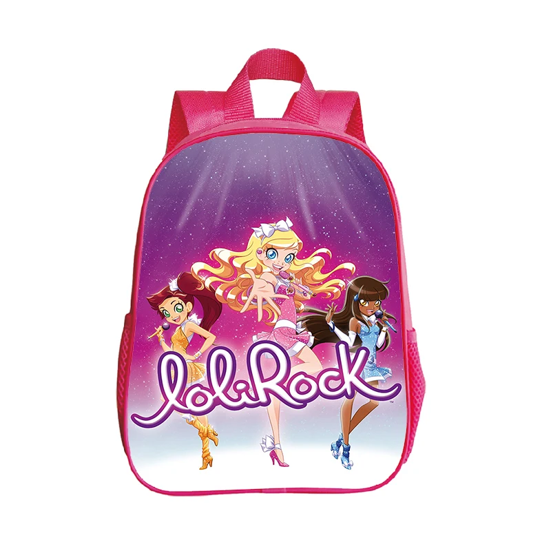 

Cute LoliRock Backpack Kindergartens Bags Kawaii Mochila Boys Girls Cartoon School Bags Children Bookbag Kids Mini Backpack Gift