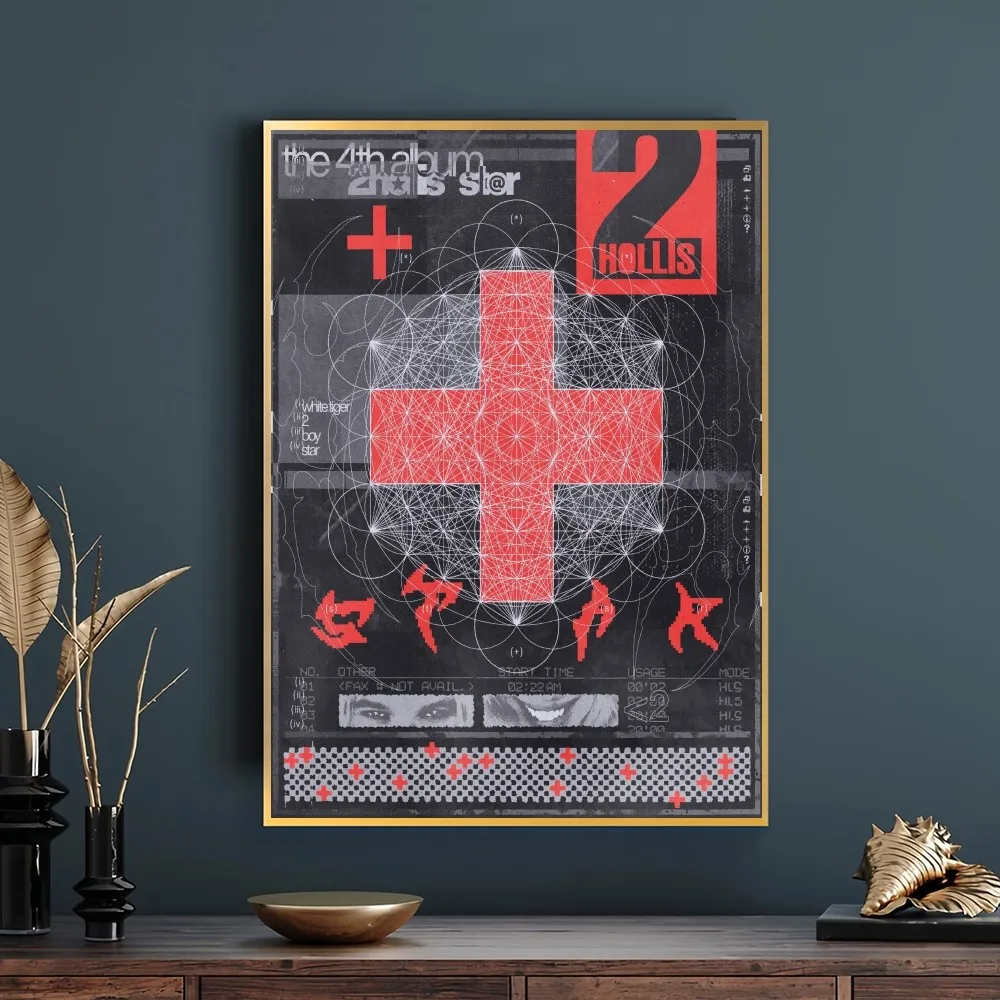 2hollis Singer Music Pop Poster Bedroom Living Room Wall Garage