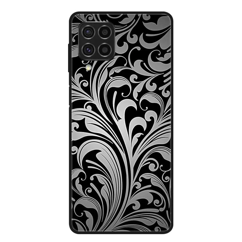 Black Shockproof Case Cover for Samsung Galaxy - Durable Protective Back Shell