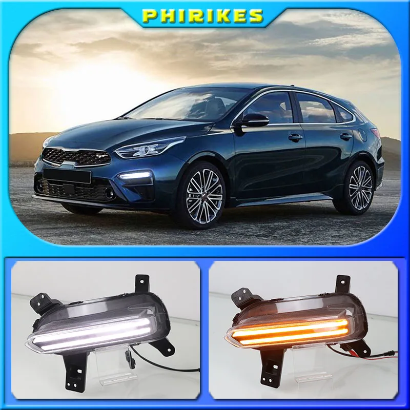 

Дневные ходовые огни для Kia K3 Cerato 2018 2019 2020, 2 шт.