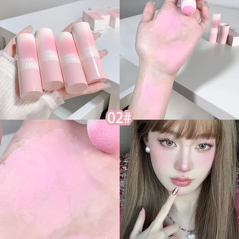 Velvet Matte Blusher Face Liquid Blush Pigment Lasting Beauty Makeup Crema Naturale Cheek Tint Orange Peach Blush Cosmetics