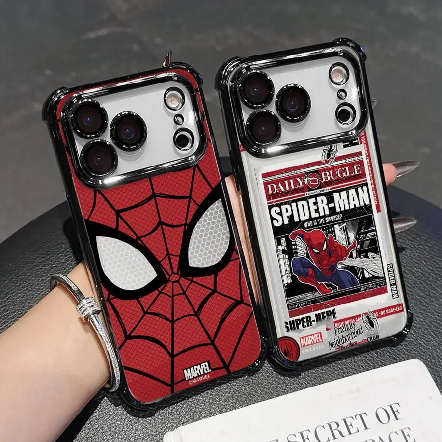New Marvel Spider Man Phone Cover Case for Apple iPhone 17 Pro Max 14 13 16e 11 Air 15 16 Pro 12 Plus 1