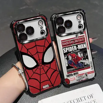 New Marvel Spider Man Phone Cover Case for Apple iPhone 17 Pro Max 14 13 16e 11 Air 15 16 Pro 12 Plus 1