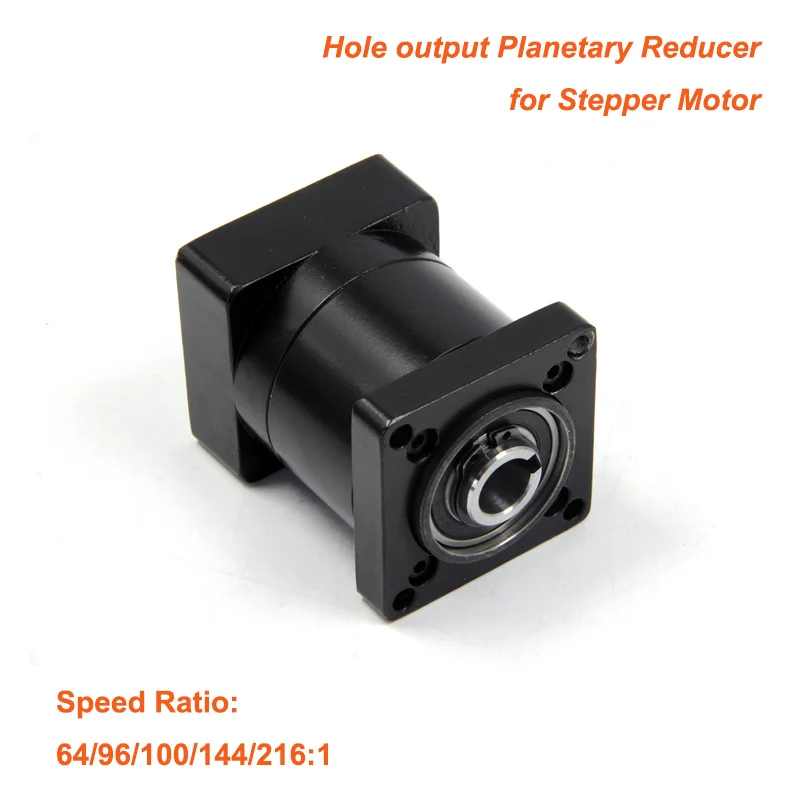 57mm Hole Output Planetary Reducer for Nema23 Stepper Motor or brushless DC motor  Speed Ratio 64:1 96:1 100:1 144:1 216:1