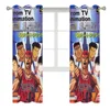 Slam Dunk Shading Curtains  for Living Room Decoration Window Curtain 2 PC  3