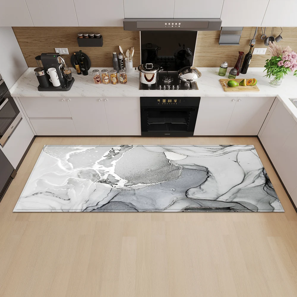 

14659 Doormat Memory Foam Embossed Bath Mat Absorbent Bathroom Rug Non-slip Bathtub Side Carpet Shower Room Area Rug tape