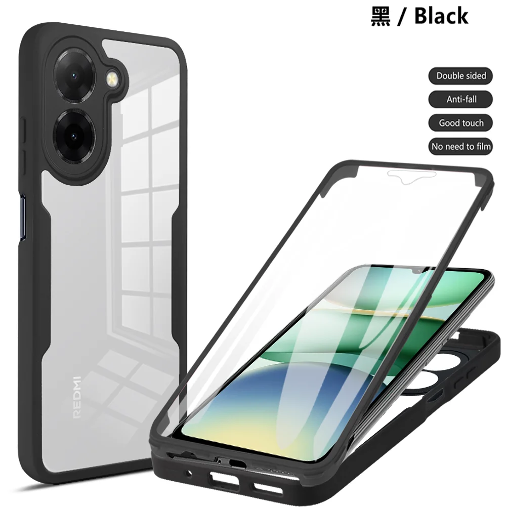 Full Body 360° Protective Phone Case with Double-Sided Cover