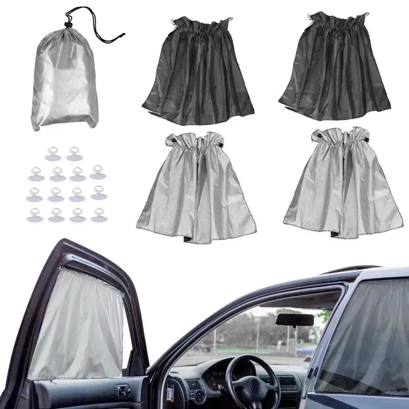 

Side Window Shade UV Protection & Heat Insulation Foldable Sun Shade Foldable Sun Shield That Blocks Heat And Sun Keeps Your