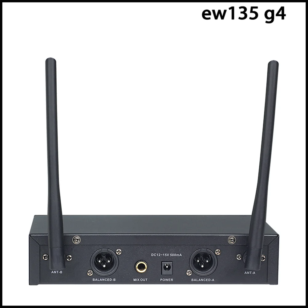 전문 EW135G4 SKM9000 2 채널 UHF 무선 다이나믹 마이크 EW100G4 시스템 DJ 가라오케 무대 공연