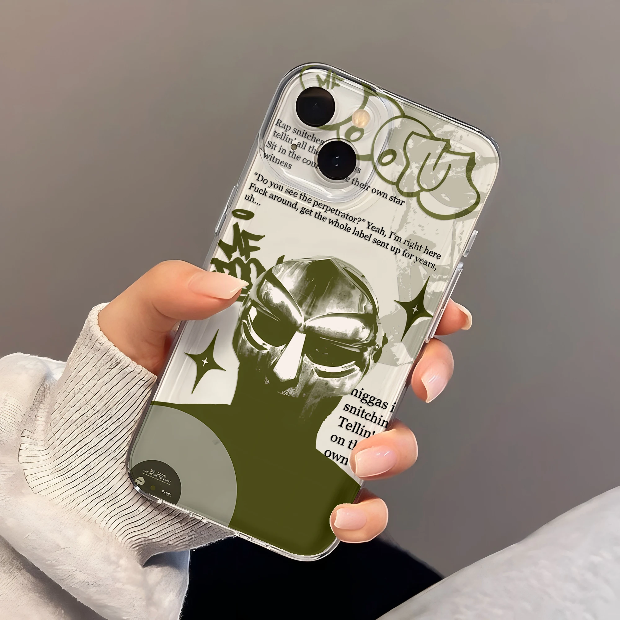 Fashionable MF DOOM Artistic Phone Case Cover