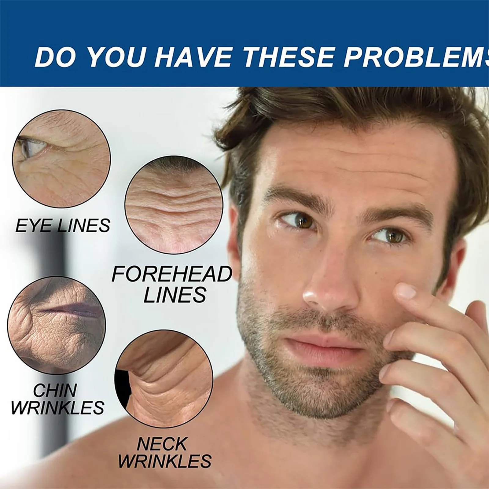Men's Collagen Cream Face Cream Skin Cream Age Revive Anti-Aging Wrinkle Mens Face Cream Moisturizer