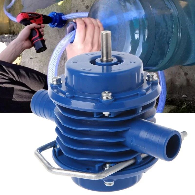 

Heavy Duty Self-Priming Hand Electric Drill Water Pump Home Garden Centrifugal