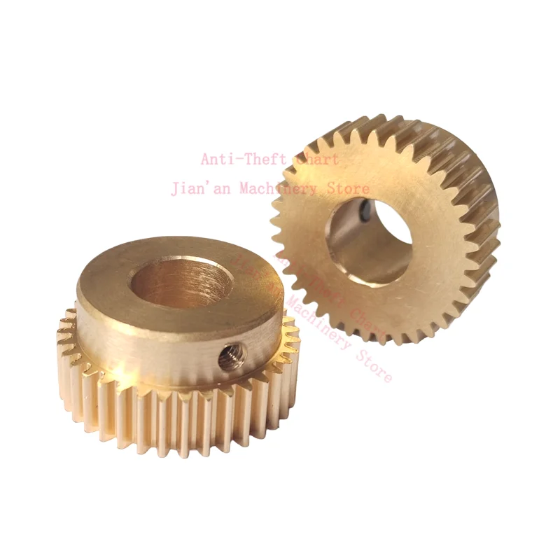 Convex Step Copper Involute Cylindrical Gear Tooth 0.8 Mod 30t 31t 32t 33t 34t 35t 36t 37t 38t 39t 40t 41t 42t 43t 44t 45t Teeth
