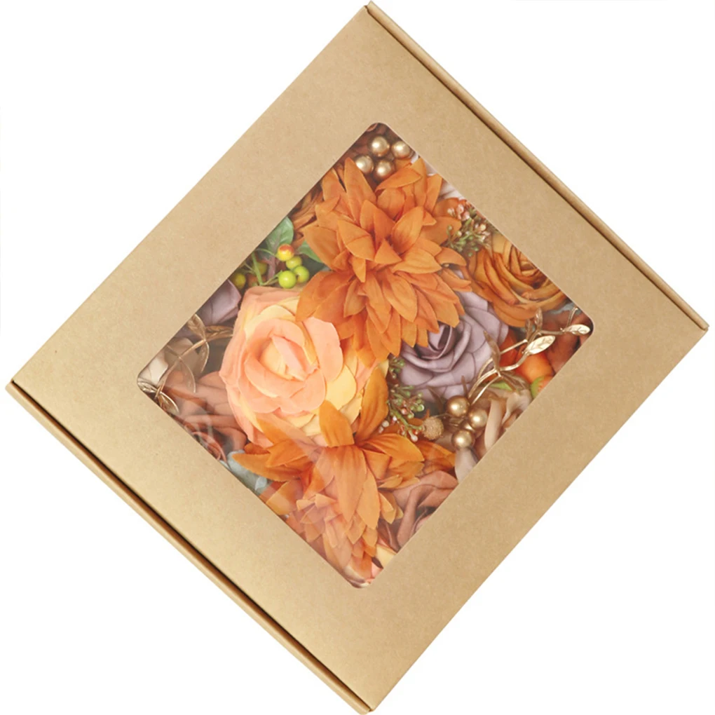 

Lifelike Artificial Flower Arrangement - For Wedding Decor Or Gift Realistic Appearance Fake Flower