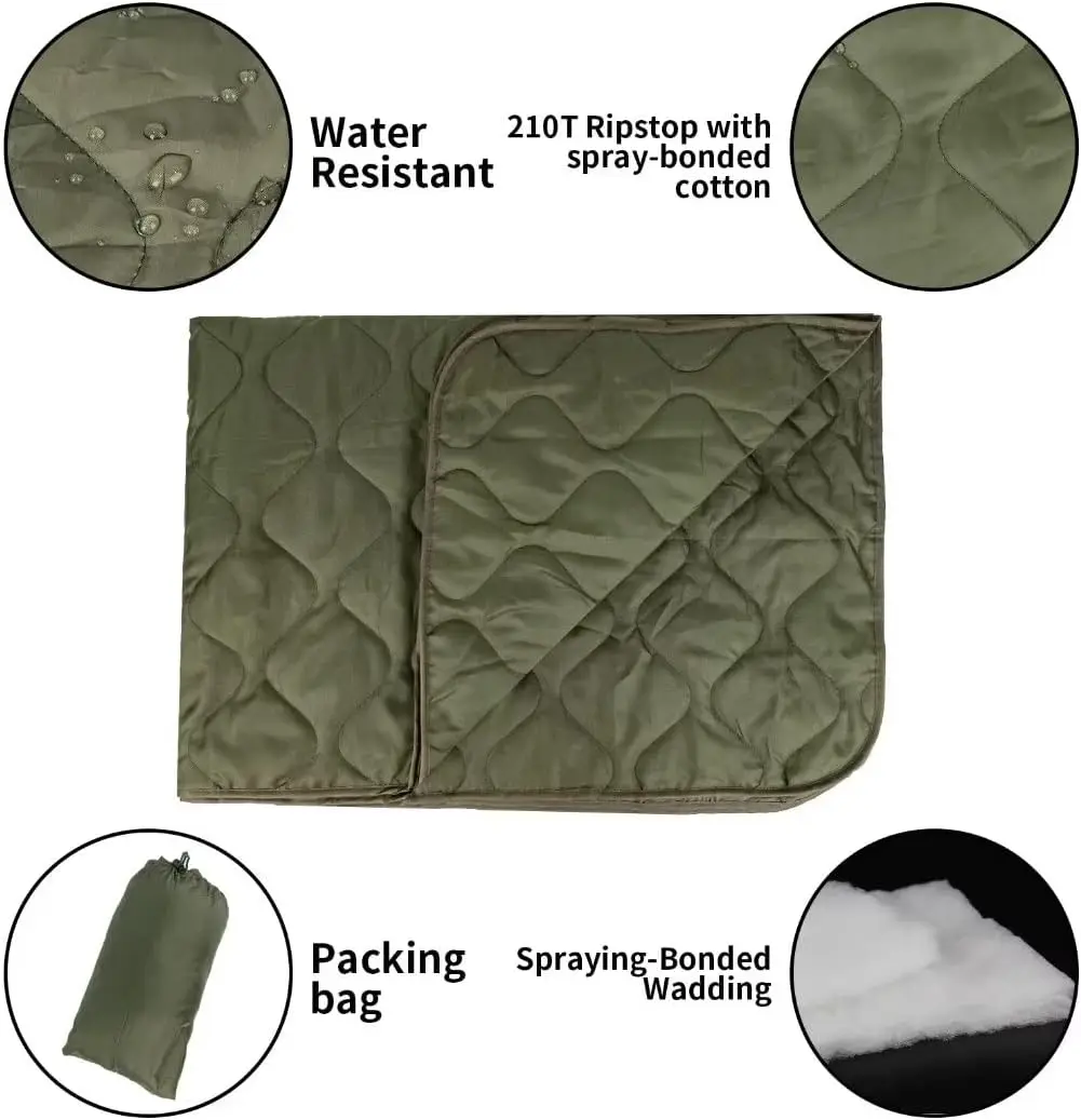 Portable Camping Mat Thermal Blanket Quilt Outdoor Journey Picnic Mattress Tourist Sleeping equipment Camp Mat Accessories