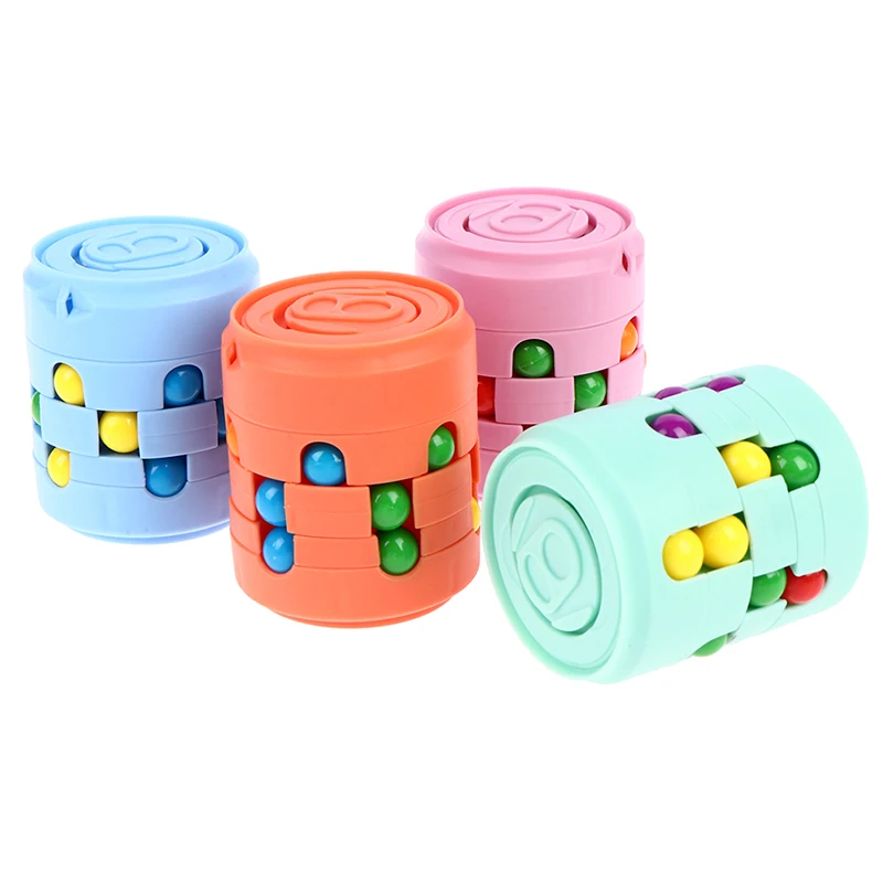 Multiple Functions Fidget Spinner Magic Colorful Beans Finger Spinning Relieves Stress Decompression Tool For Children And Adult fidget toy,sensory fidget toy,anti stress toy