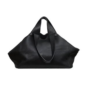 Luxury Brand Women's Bag High-quality Top Layer Cowhide Wing Tote Bag, Large Capacity Simple And Versatile Portable Shoulder Bag