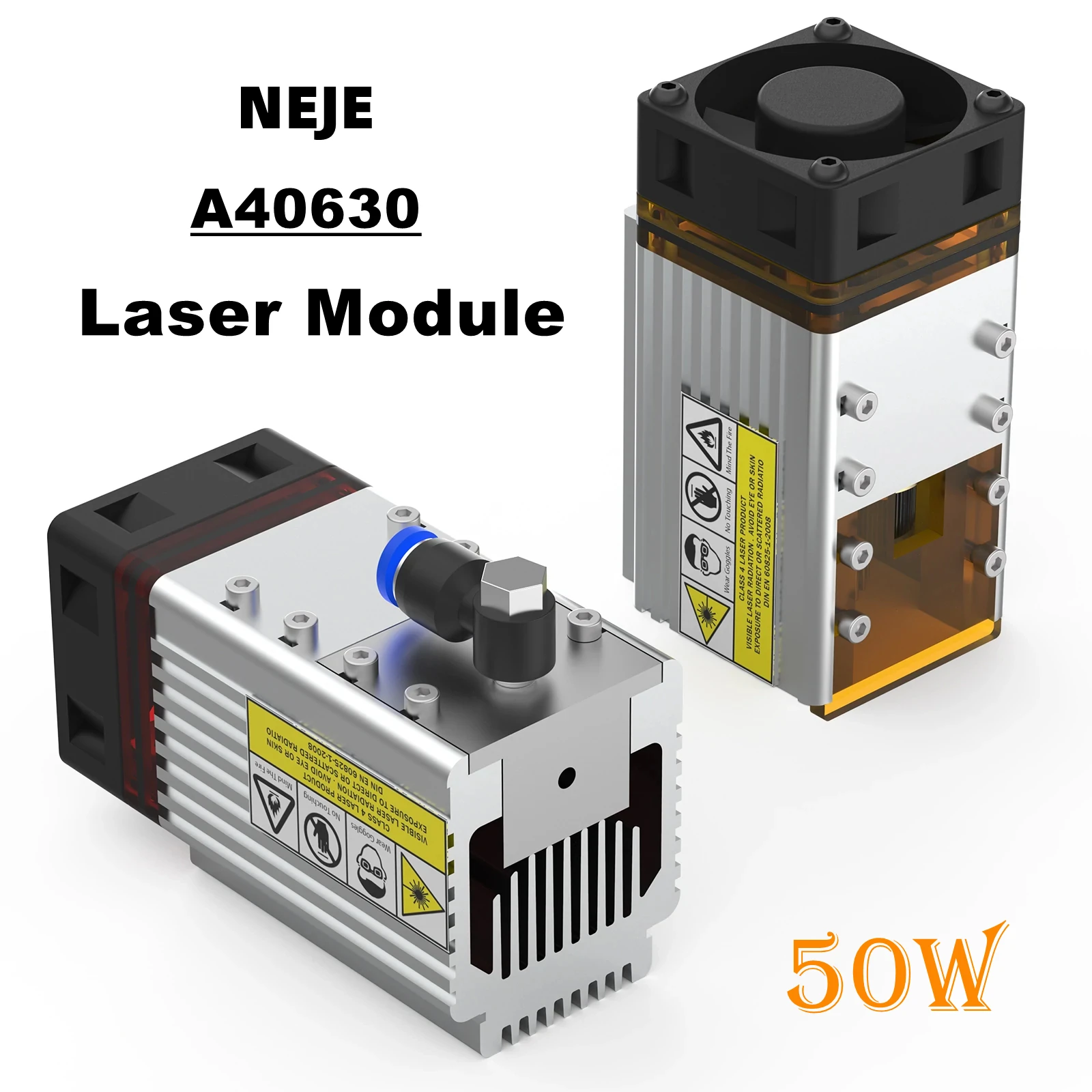Stainless Steel Laser Module Laser Engraver Replacement Neje A40630 Laser Module