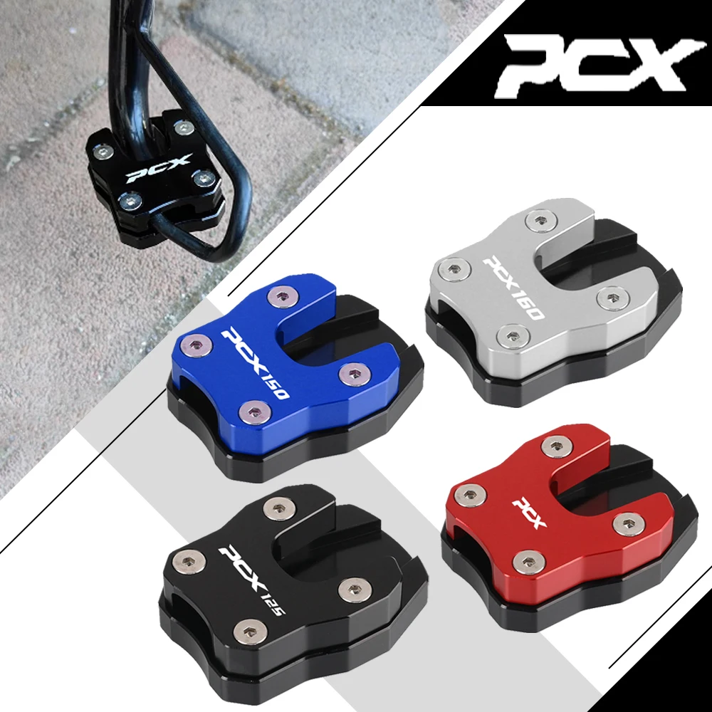 

Боковая подставка для мотоцикла PCX 125 150 160, увеличитель, сандалии, подставка для ног для Honda PCX125 PCX150 PCX160 2023-2016