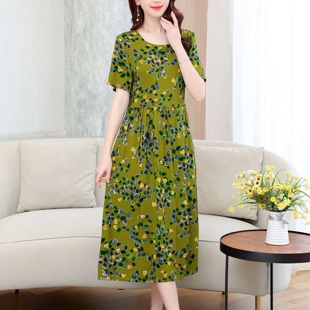 Casual Cotton Dresses Women, Cotton Dresses Women 2022