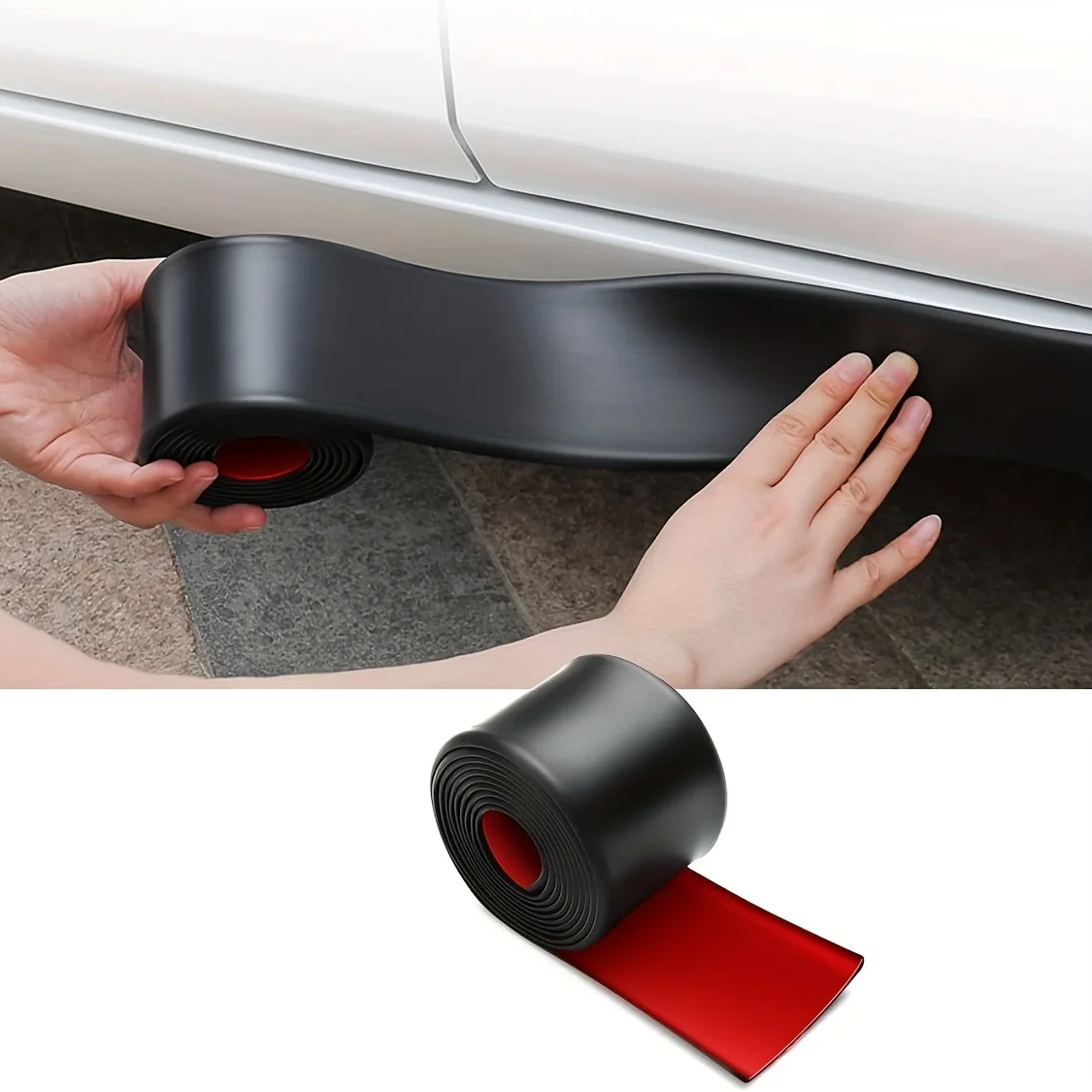 Heavy-Duty Rubber Bumper Edge Guards - Shield Against Scratches and Damage