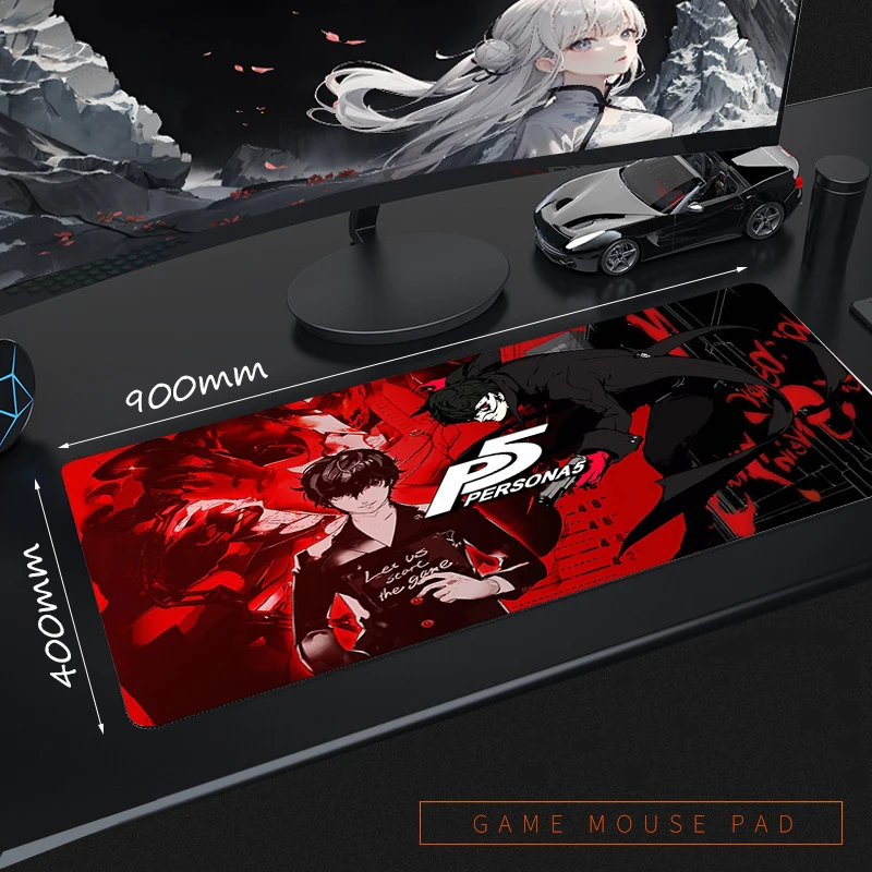 

Persona 5 Mousepad Non-Slip Rubber Gamer Mouse Mat Game Carpet Computer Mousepad Non-Slip Gaming HD Print Mouse Pad