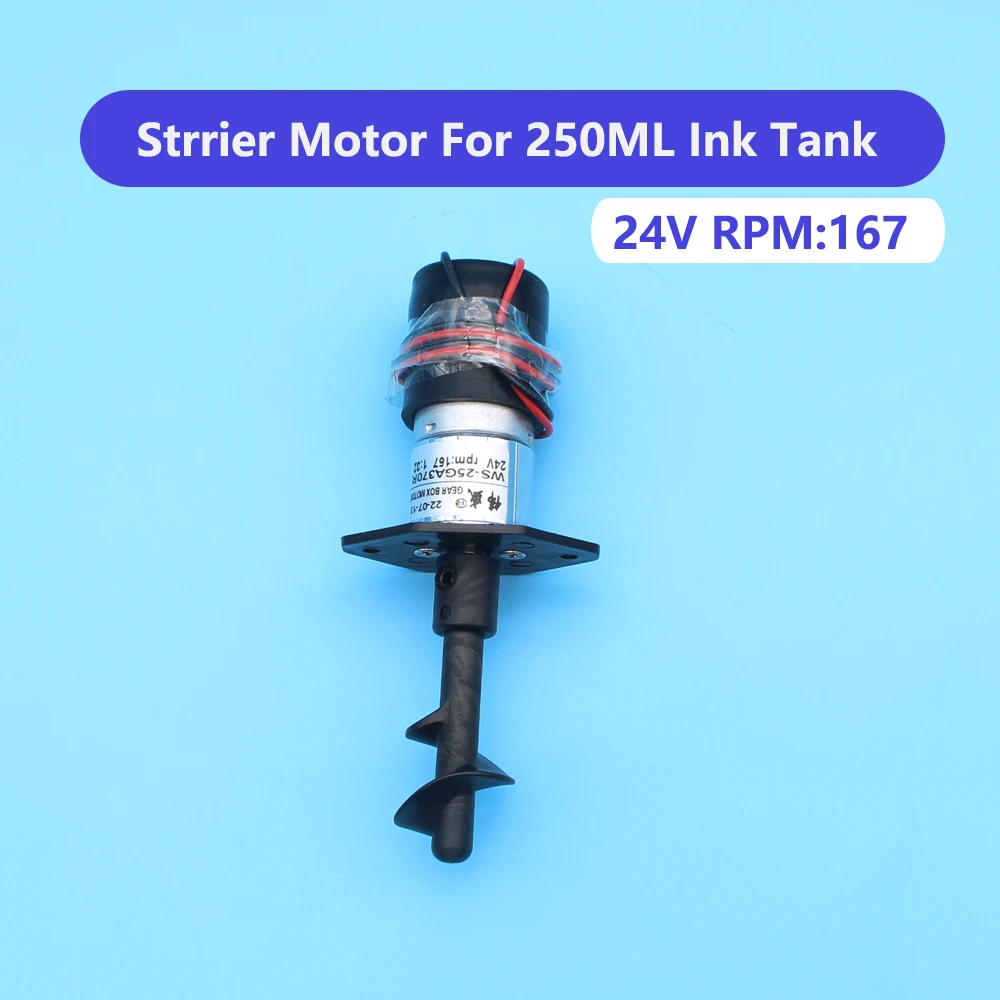 Ink Tank Strrier Motor For Dtf Uv Ink Tank Mixer With Motor 250ml Ink Tank Strrier For Epson