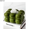 Green Bubbles Tissue Box Dining Table Napkin Holder Paper Towels Removable Tissue Boxes Cotton Candy Shaped Paper Towel Case 3
