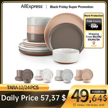 Malacasa Tara Stoneware Set 1