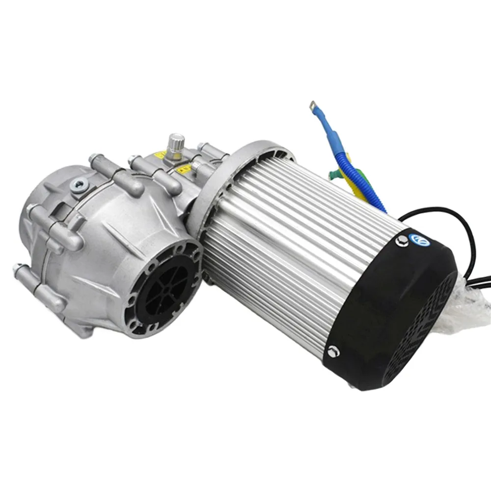 Se1c9dfea28b64de7b366dd4b6c513932T 1000W 1200W DC 48V/ 60V/72V Brushless DC Motor, Differential Gear Motor for Tricycle, Electric Bicycle, BLDC , BM1412HQF