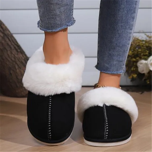 Winter Warm Home Fur Slippers