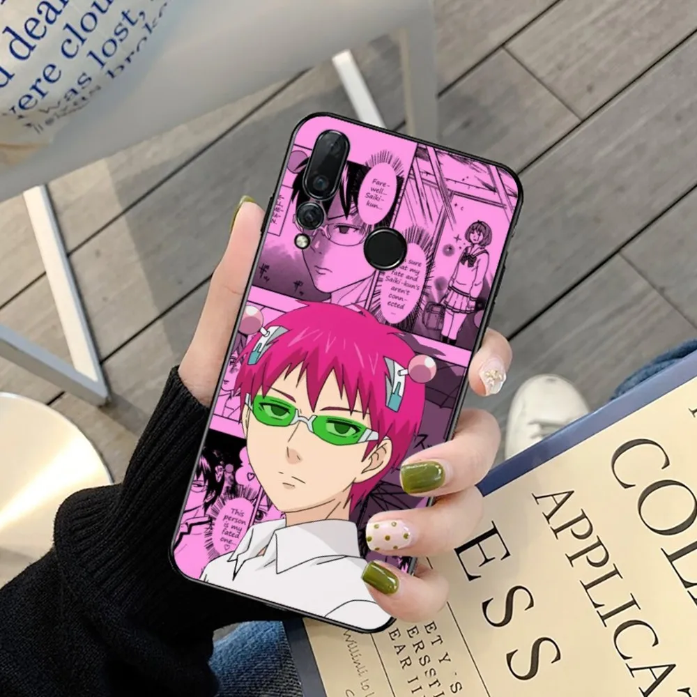 The Disastrous Life of Saiki K Phone Case For Huawei Y9 6 7 5 Prime Enjoy 7s 7 8 plus 7a 9e 9plus 8E Lite Psmart Shell