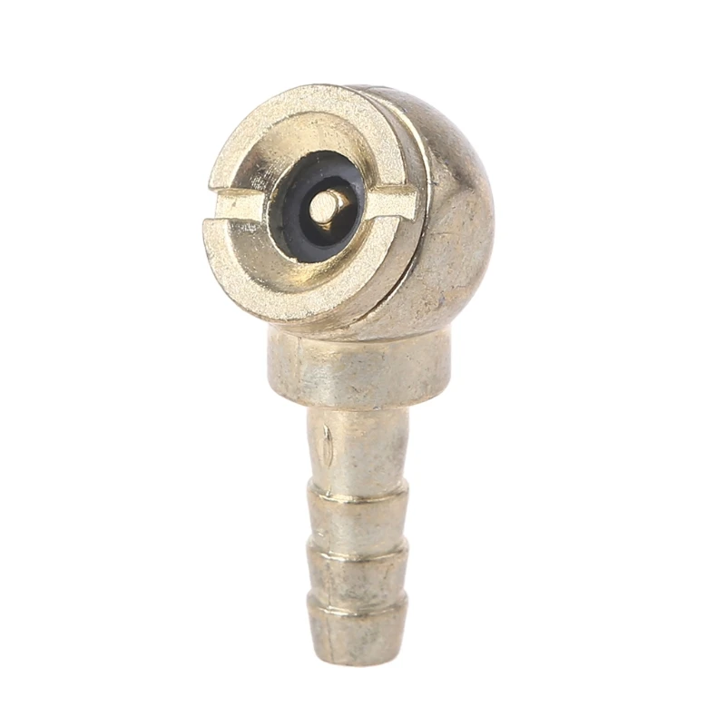 

Tyre Inflator Gauge Fitting Tool Direct Line Air Chuck with 8mm Hose Barb Ball Foot Tire Chuck Tire/Tyre Inflator DropShipping