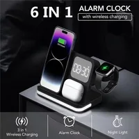 Multifunctional Wireless Charger Stand for iPhone 16 15 Samsung S23 Ultra Note Fold Galaxy Watch 5 Fast Charging Dock Station - Image 3