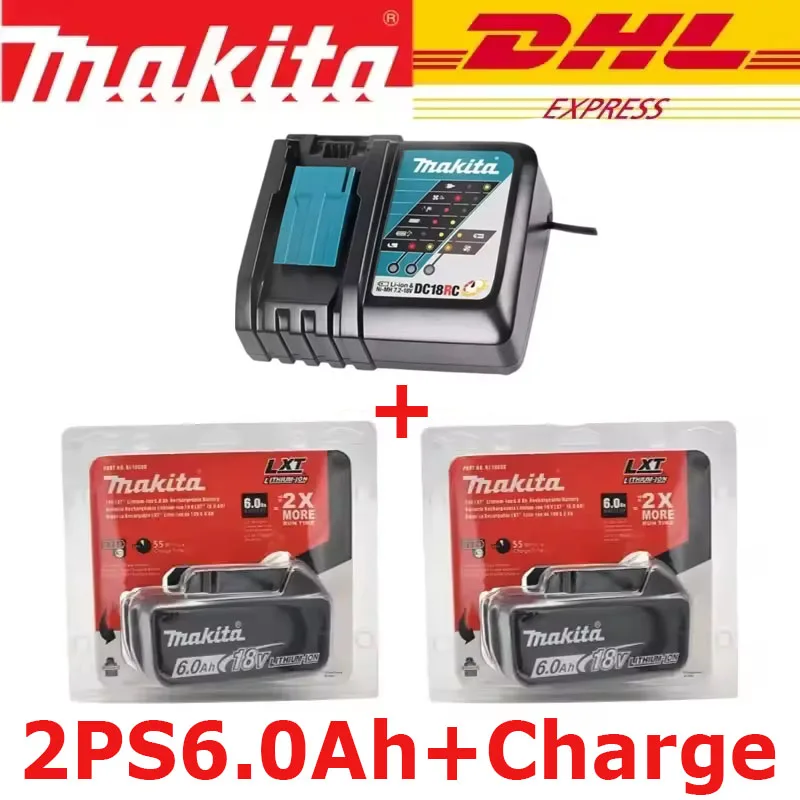 Makita 6Ahx2 ChargX1