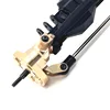 for MJX H12Y H12Y+ RC Car Chassis Brass Modification Accessories, Steering Cup, C-seat, Rear Cup, Gear Cover Counterweight Set. 4