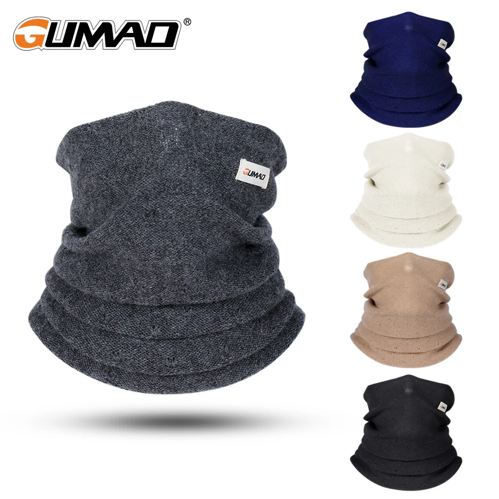 

Wool Thermal Face Mask Scarf Windproof Warm Winter Travel Cycling Ski Snow Hiking Sports Half Face Mask Outdoor Accessories