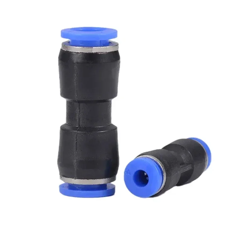 50/200 PCS PU Pneumatic Fittings Plastic Connector,4mm 6mm 8mm 10mm 12 14MM Air Water Hose Push-in Straight Gas Quick Connectors