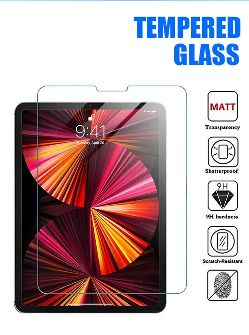 phone and tablet stand 9D Tempered Glass For iPad Pro 11 2021 2020 2018 Screen Protector Film samsung tablet holder