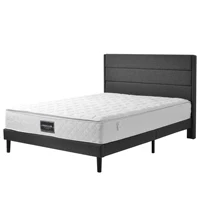 Anajqaqia 90×200×20-25 см Пружинный матрас, 7-зонный матрас из холодной пены, стеганый чехол из микрофибры, уровень твердости H3, белый — изображение 4