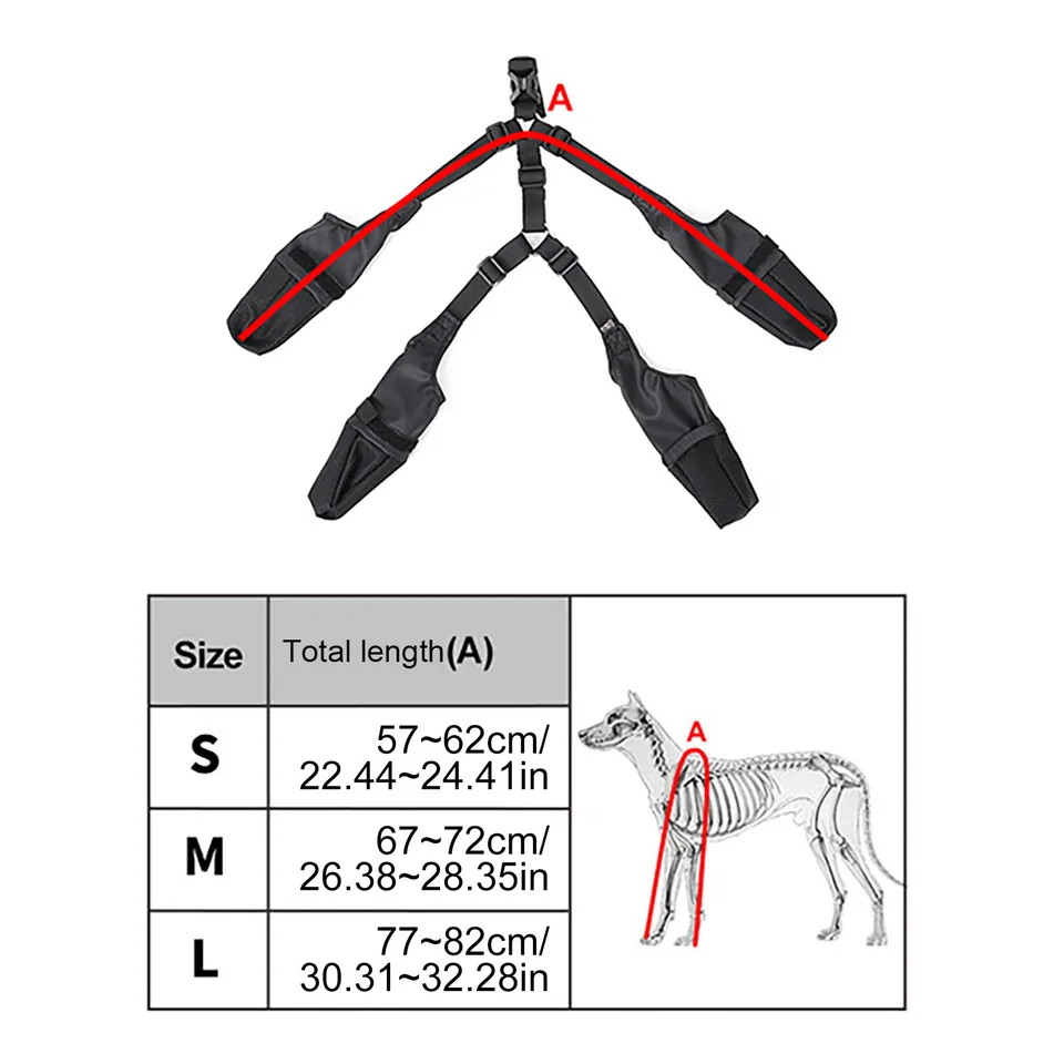Bottes Et Pantalon Anti-Salissures Pour Chien - Imperméable, Antidérapant, Bretelles - Protection Pattes Toutes Tailles