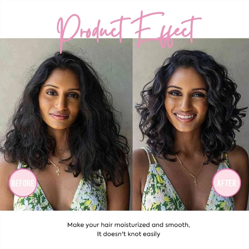 Hair Conditioner Enhancer Hair Elastin Perfect Cream Care Hairstyle Curly Styling Control IMMETEE