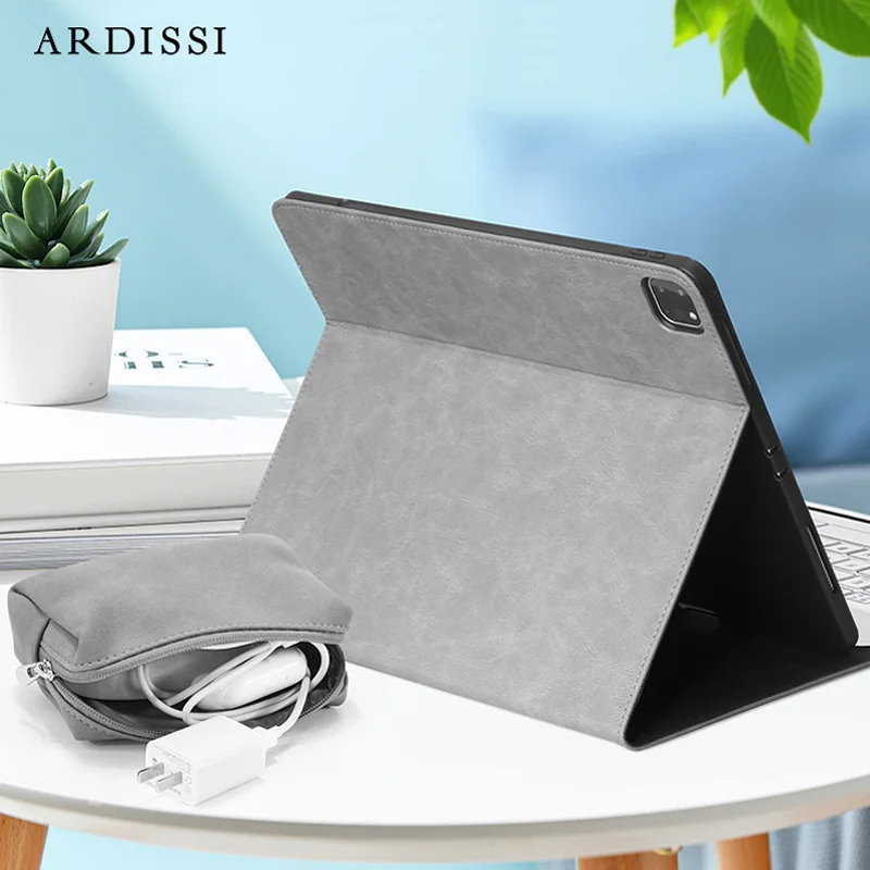 Ardissi-capa Magnética para Ipad Capa Folio Impermeável com Porta Lápis Ipad Pro m2 12.9 5th 6th Generation 2023 2023 2023 - Imagem 6