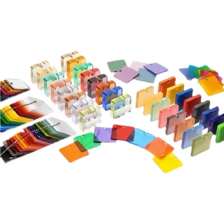 Colored Acrylic Plexiglass Sheets - Transparent Color Sheets In Various Sizes For Crafts, Displays, Signs By AZM Displays