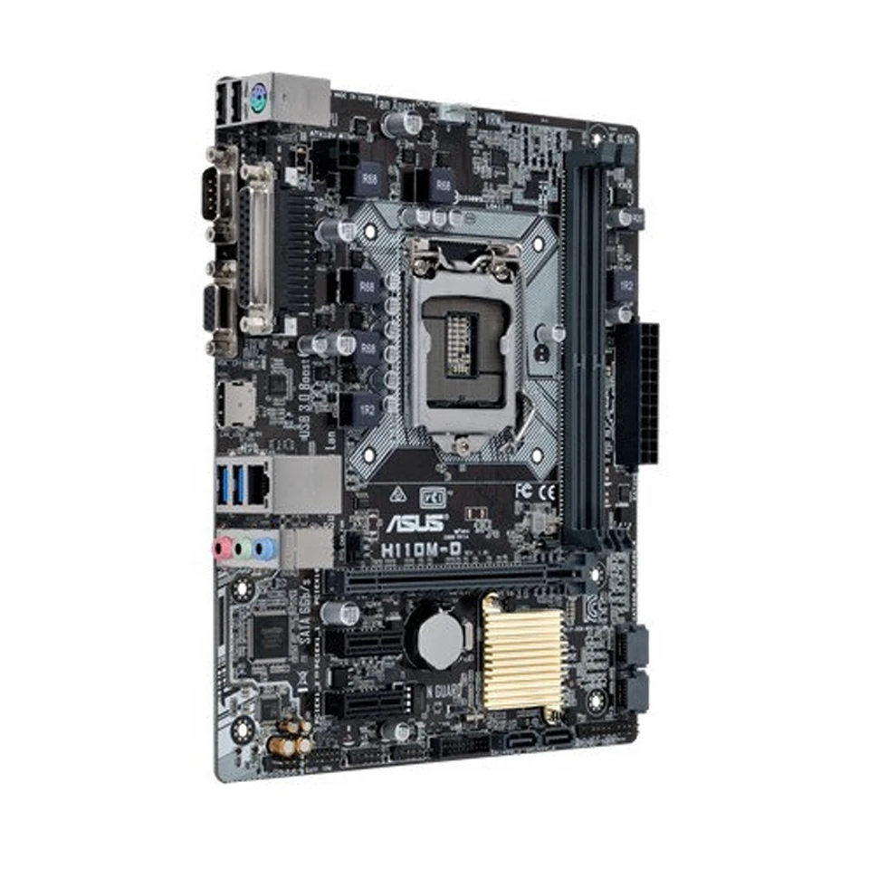ASUS H110M マザーボード LGA 1151 サポート i7-7700K 6700 i5-7600K