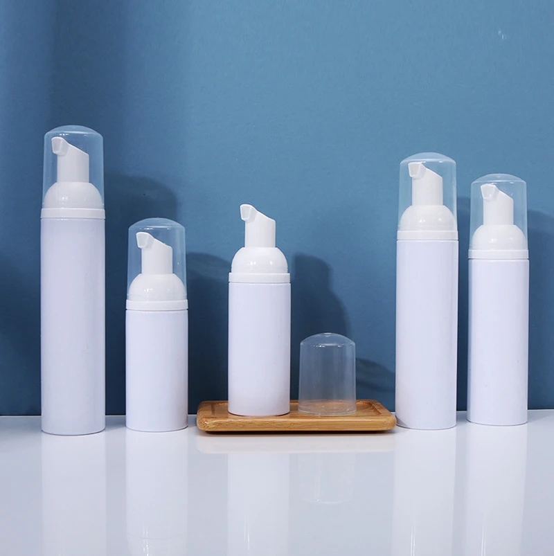 

30/50/60ml Plastic Foam Pump Bottle Refillable Empty Cosmetic Container Cleanser Soap Shampoo Foaming Bottles Travel Makeup