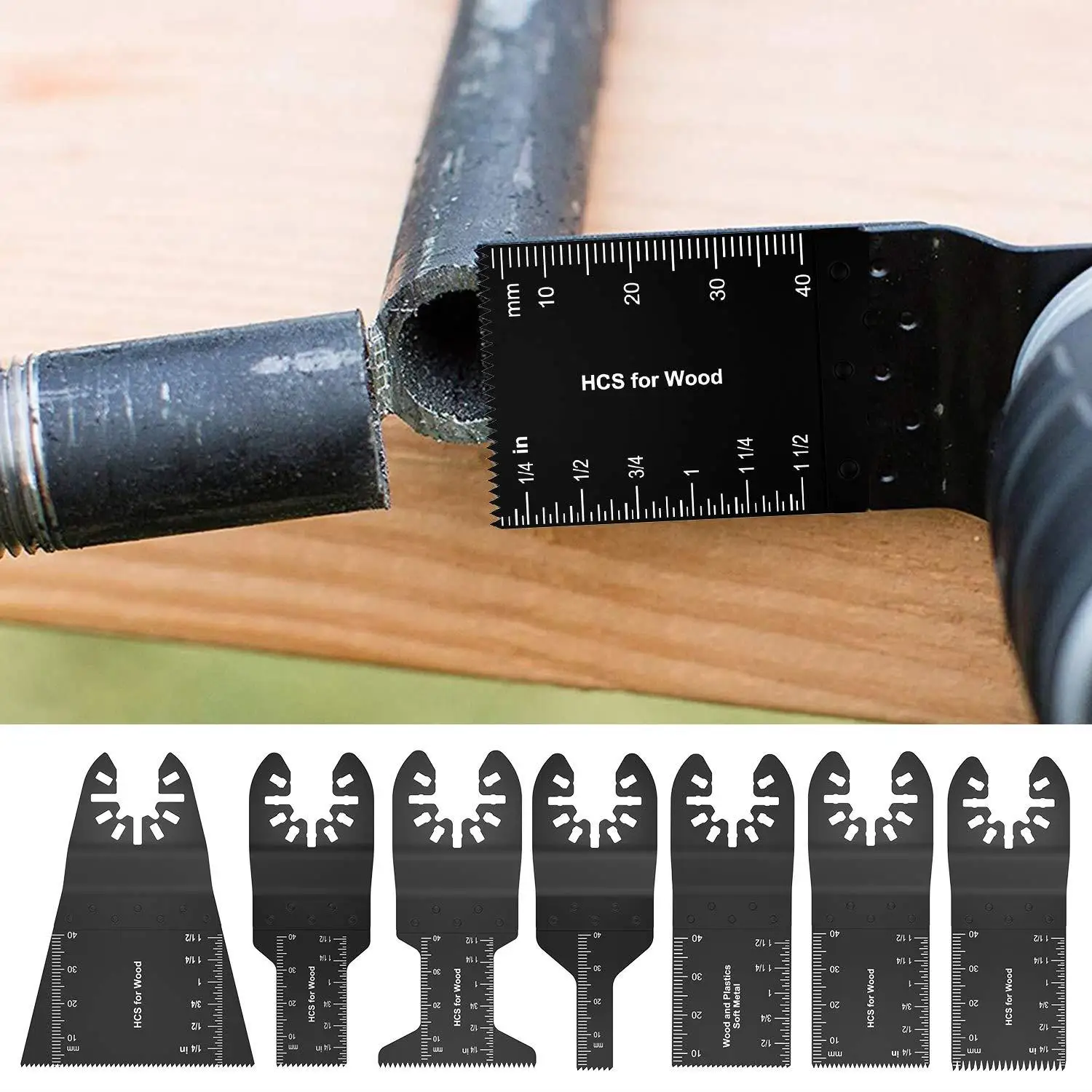 28 Pcs Quick Release Multitool Accessories Universal Thin Metal Wood Cutting Multifunctional Cutt Blades Wood and Metal Cutting