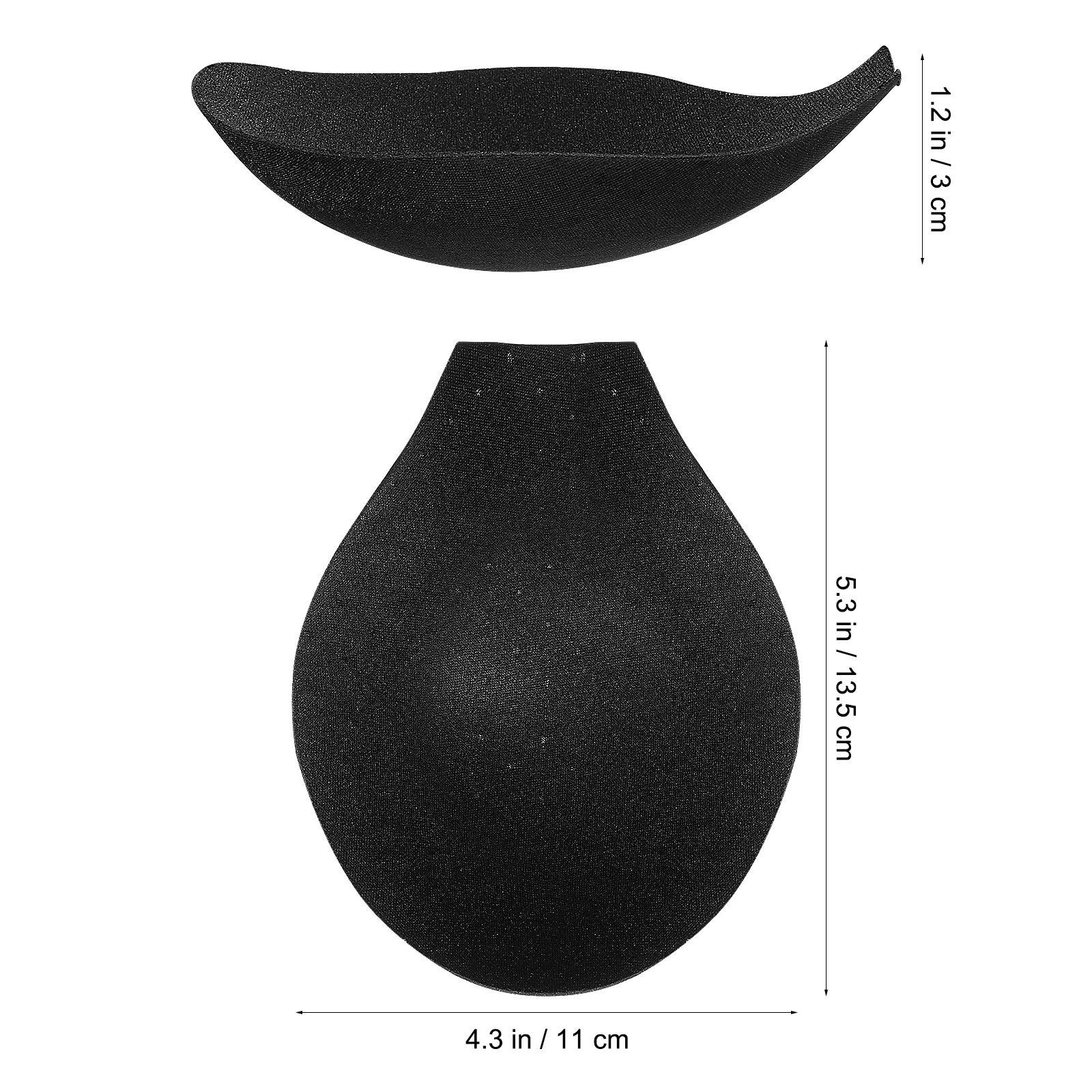 4 Pcs Men Underware Ftm Packer Bulge Enhancer Mens Pouch Pads Package Coaster Men\'s Panty Liner