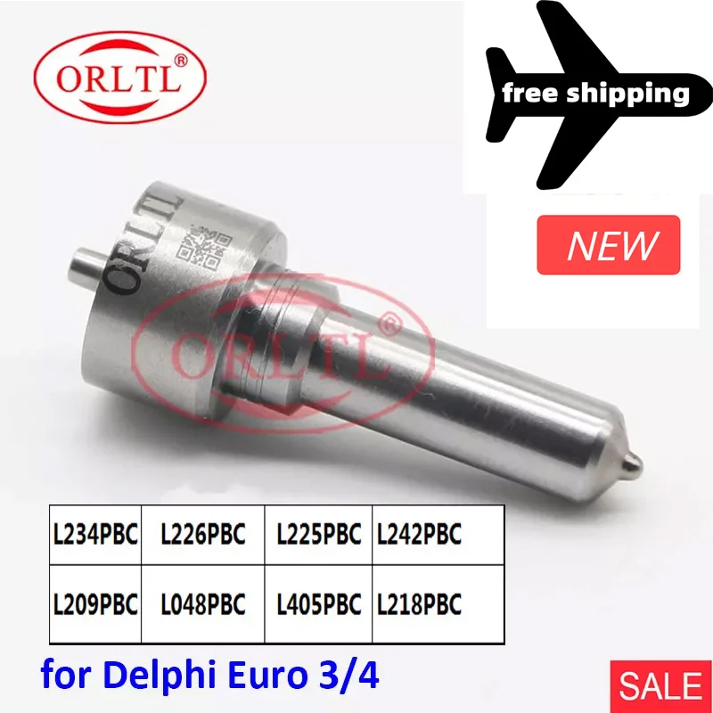 

L048PBC L405PBC L218PBC New Diesel Injector Nozzle L234PBC L209PBC L226PB L225PBC L242PBC for Delphi diesel injector Euro 3/4